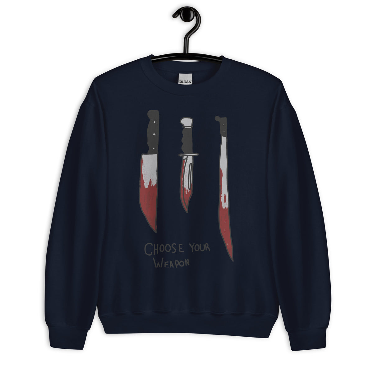 Heleus "Choose Your Weapon" Unisex Sweatshirt