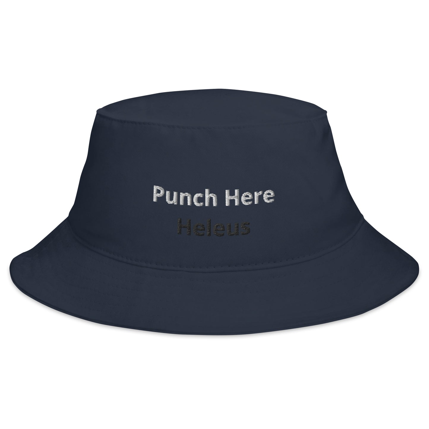 Heleus "Punch Here" Bucket Hat