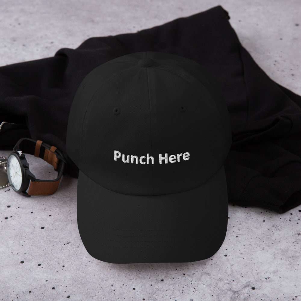 Heleus "Punch Here" Dad hat