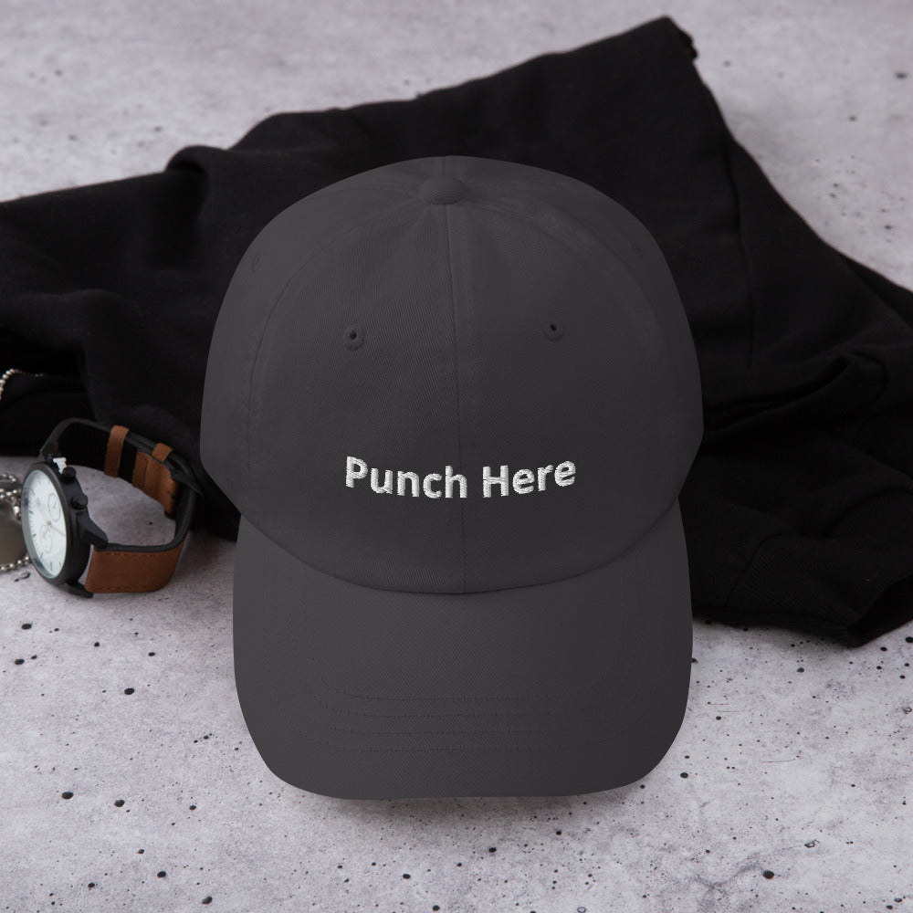 Heleus "Punch Here" Dad hat