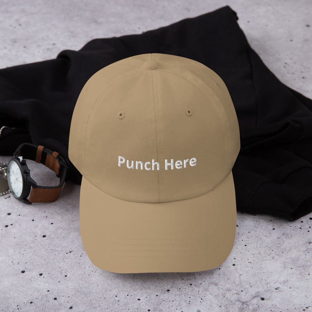 Heleus "Punch Here" Dad hat