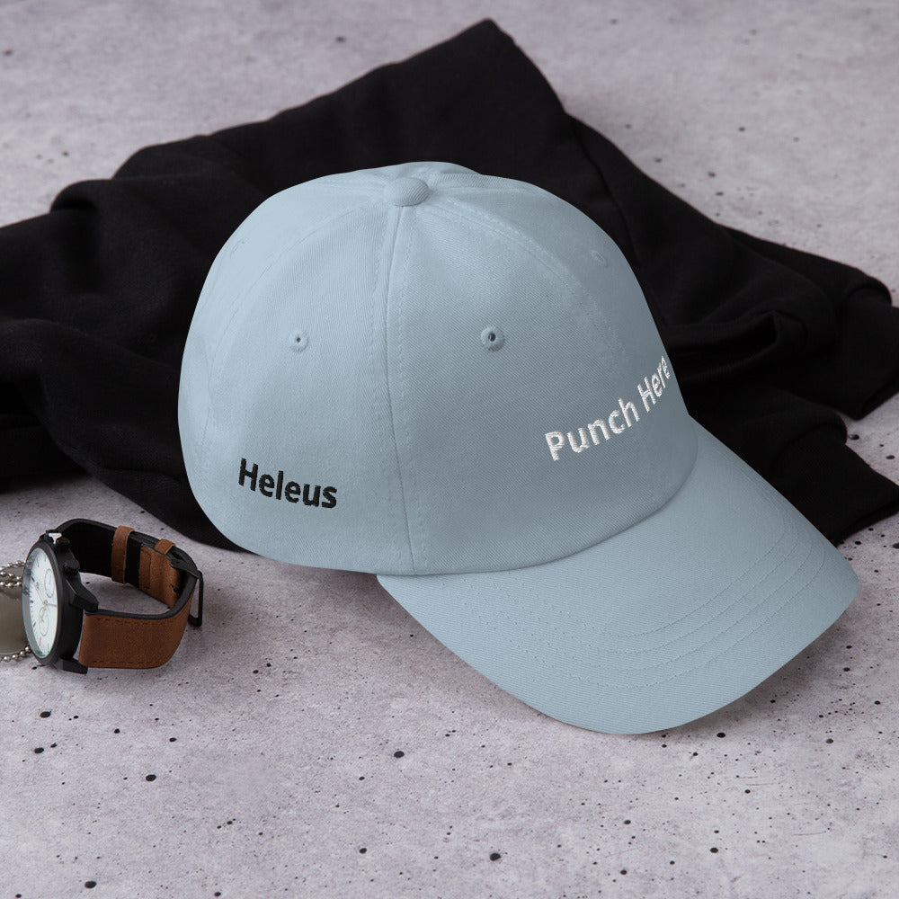 Heleus "Punch Here" Dad hat