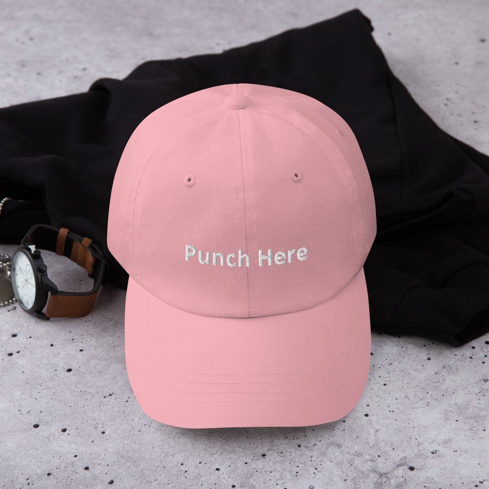 Heleus "Punch Here" Dad hat