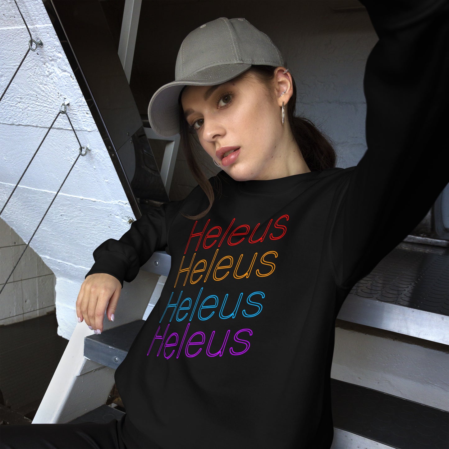 Heleus Neon Unisex Sweatshirt