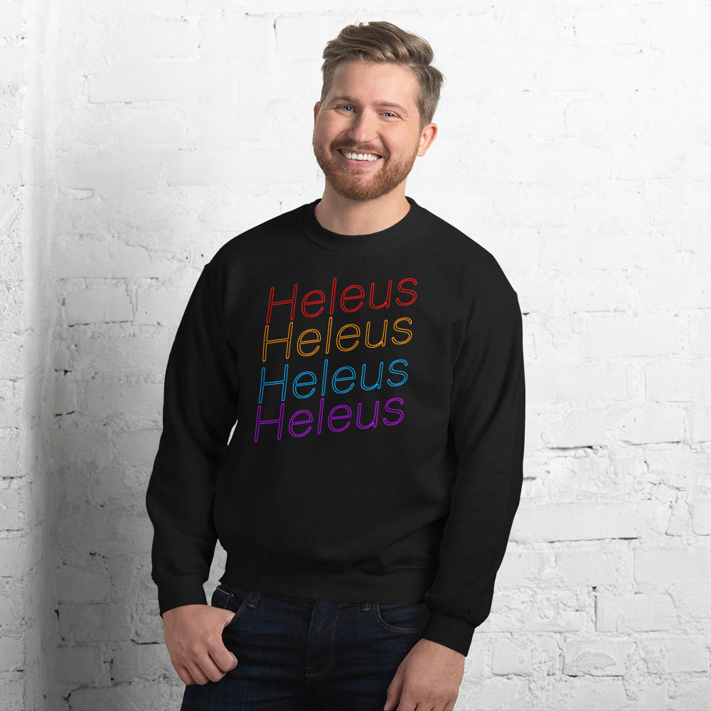 Heleus Neon Unisex Sweatshirt