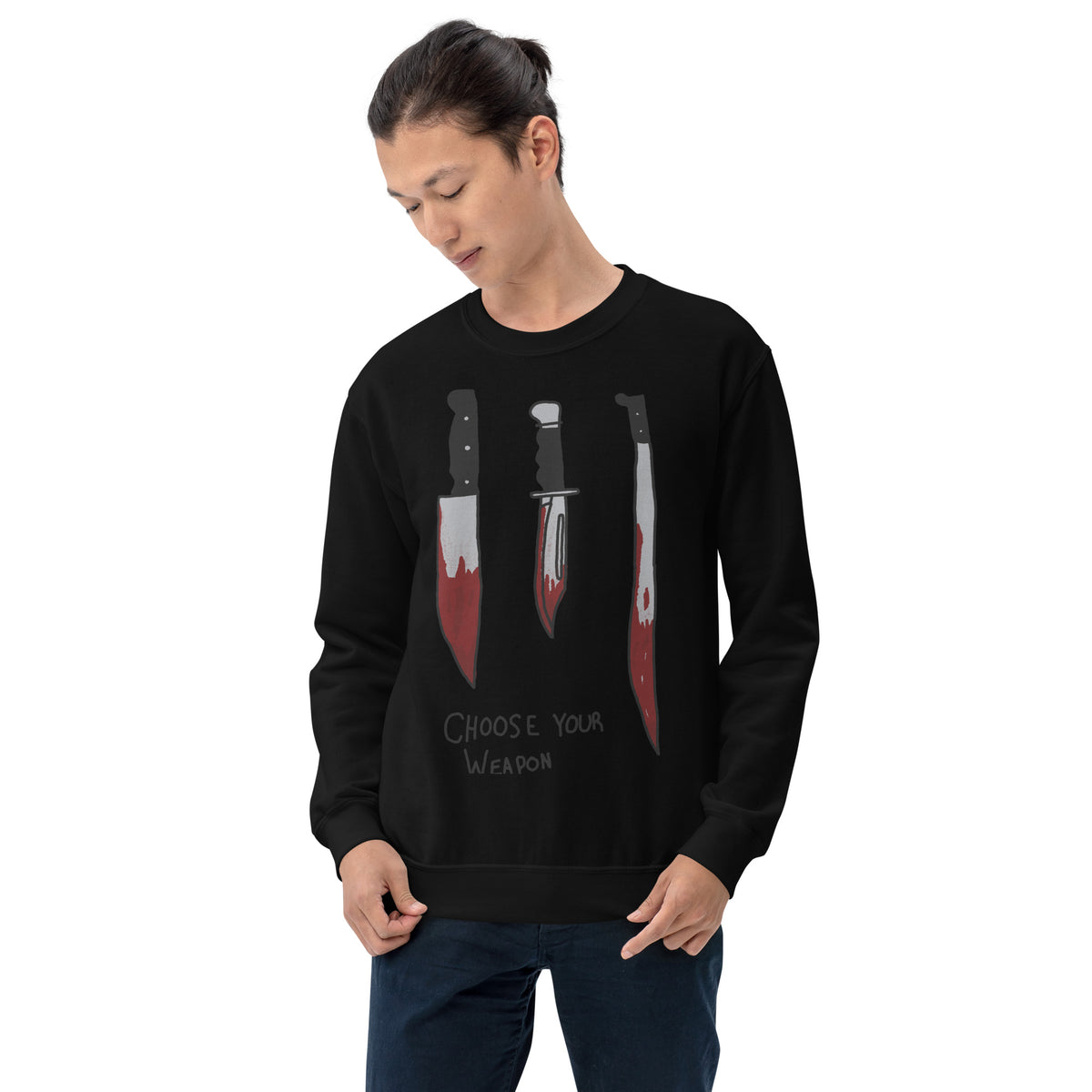 Heleus "Choose Your Weapon" Unisex Sweatshirt