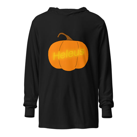 Heleus Jack-O-Lanturn Hooded long-sleeve tee