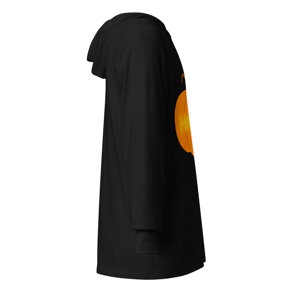 Heleus Jack-O-Lanturn Hooded long-sleeve tee