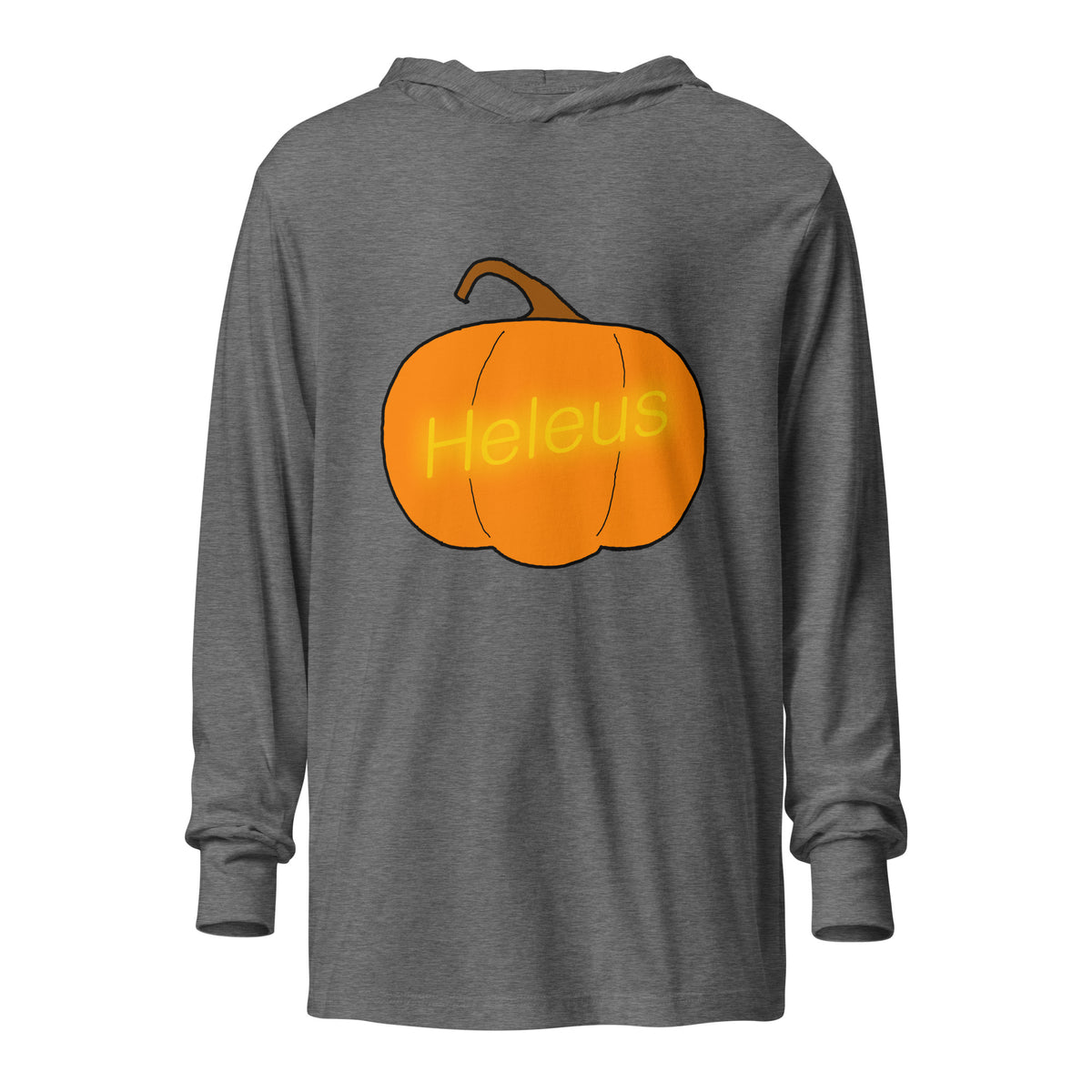 Heleus Jack-O-Lanturn Hooded long-sleeve tee