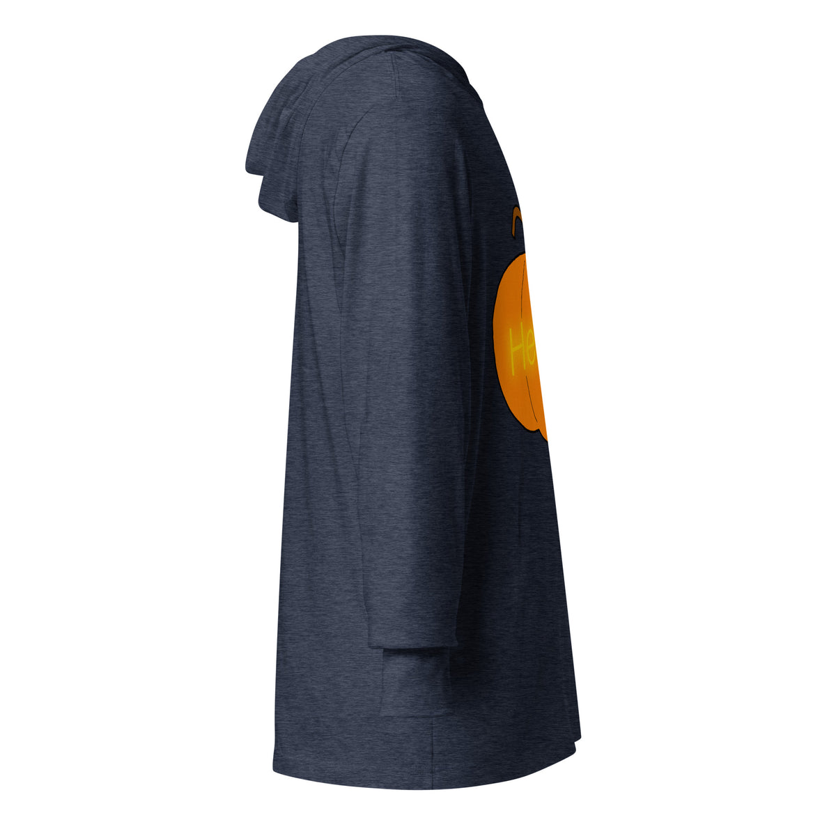Heleus Jack-O-Lanturn Hooded long-sleeve tee