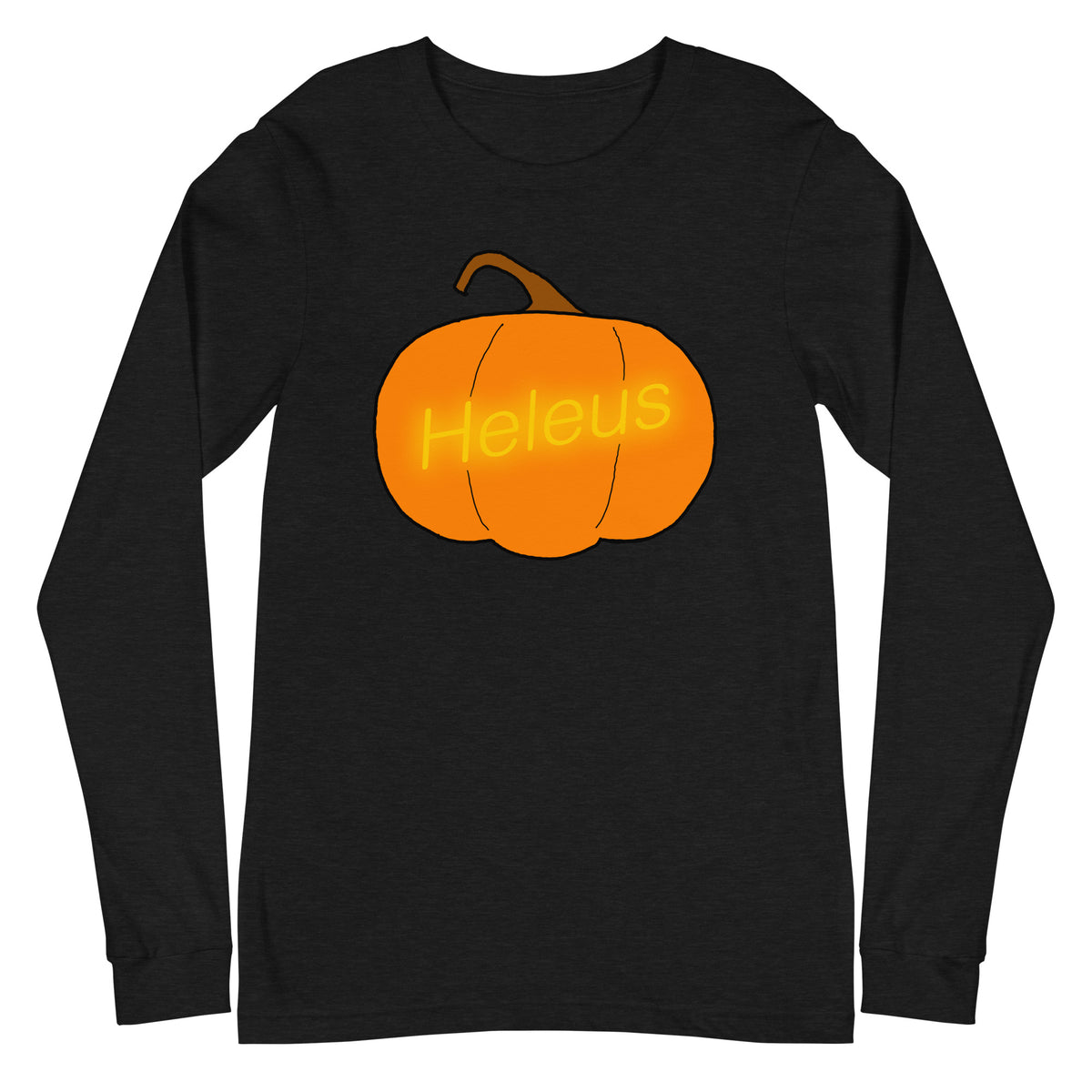 Heleus Jack o Lanturn Unisex Long Sleeve Tee