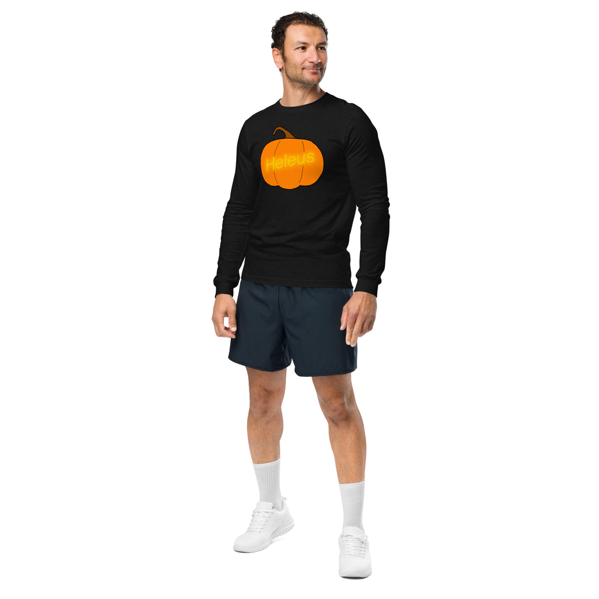 Heleus Jack o Lanturn Unisex Long Sleeve Tee