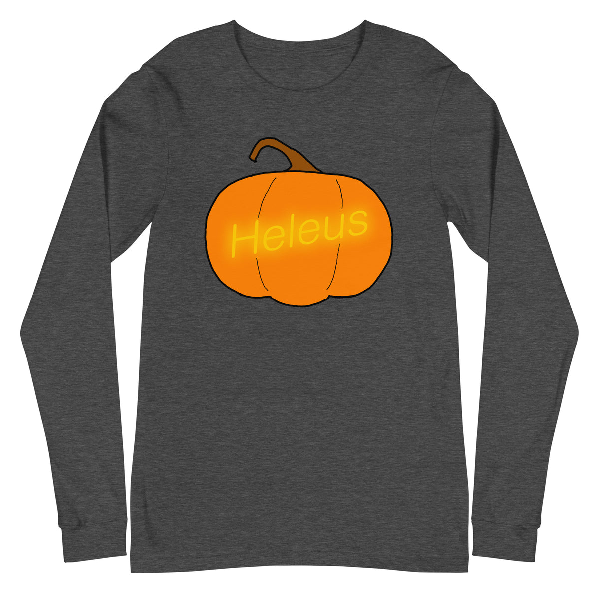 Heleus Jack o Lanturn Unisex Long Sleeve Tee