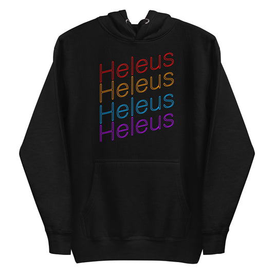 Heleus Neon Unisex Hoodie