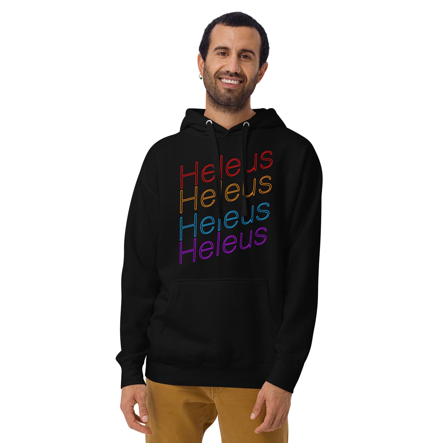 Heleus Neon Unisex Hoodie