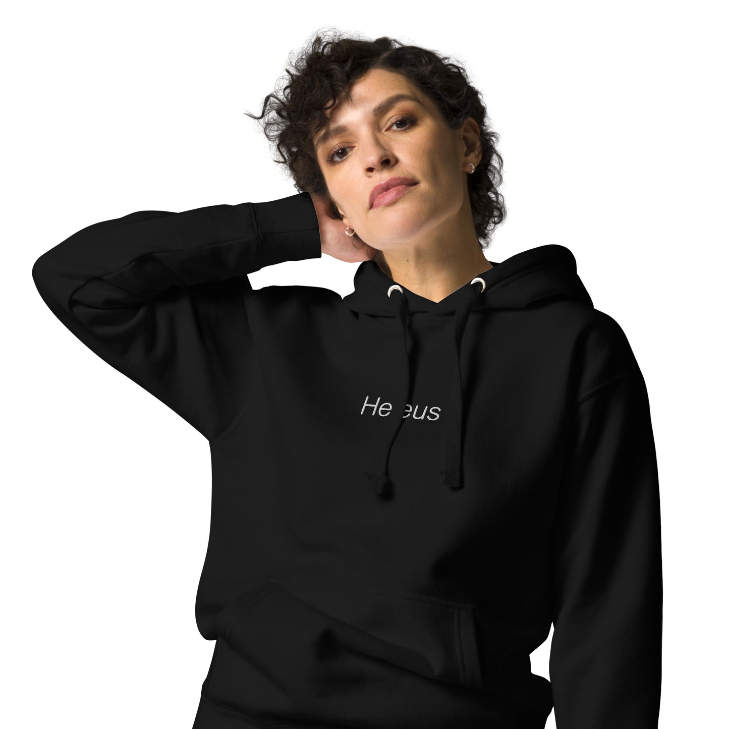 Heleus Embroidered Unisex Hoodie