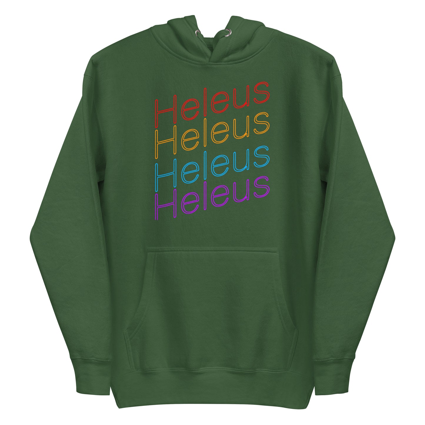 Heleus Neon Unisex Hoodie