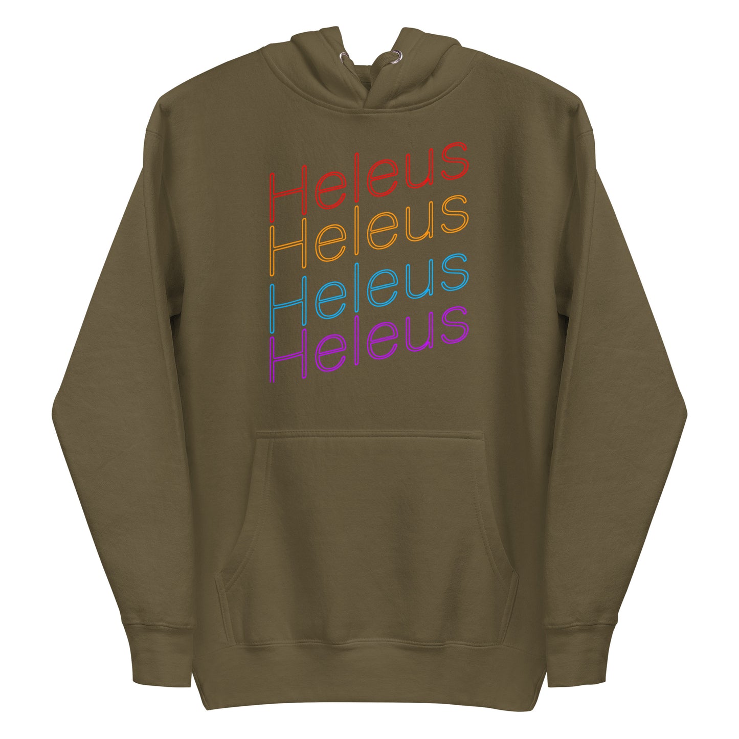 Heleus Neon Unisex Hoodie