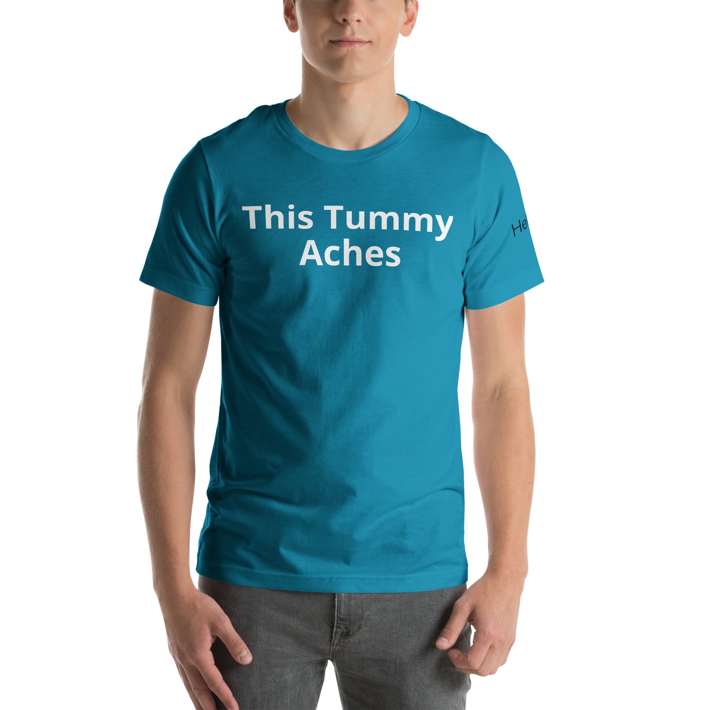 Heleus "Tummy Ache" Unisex t-shirt