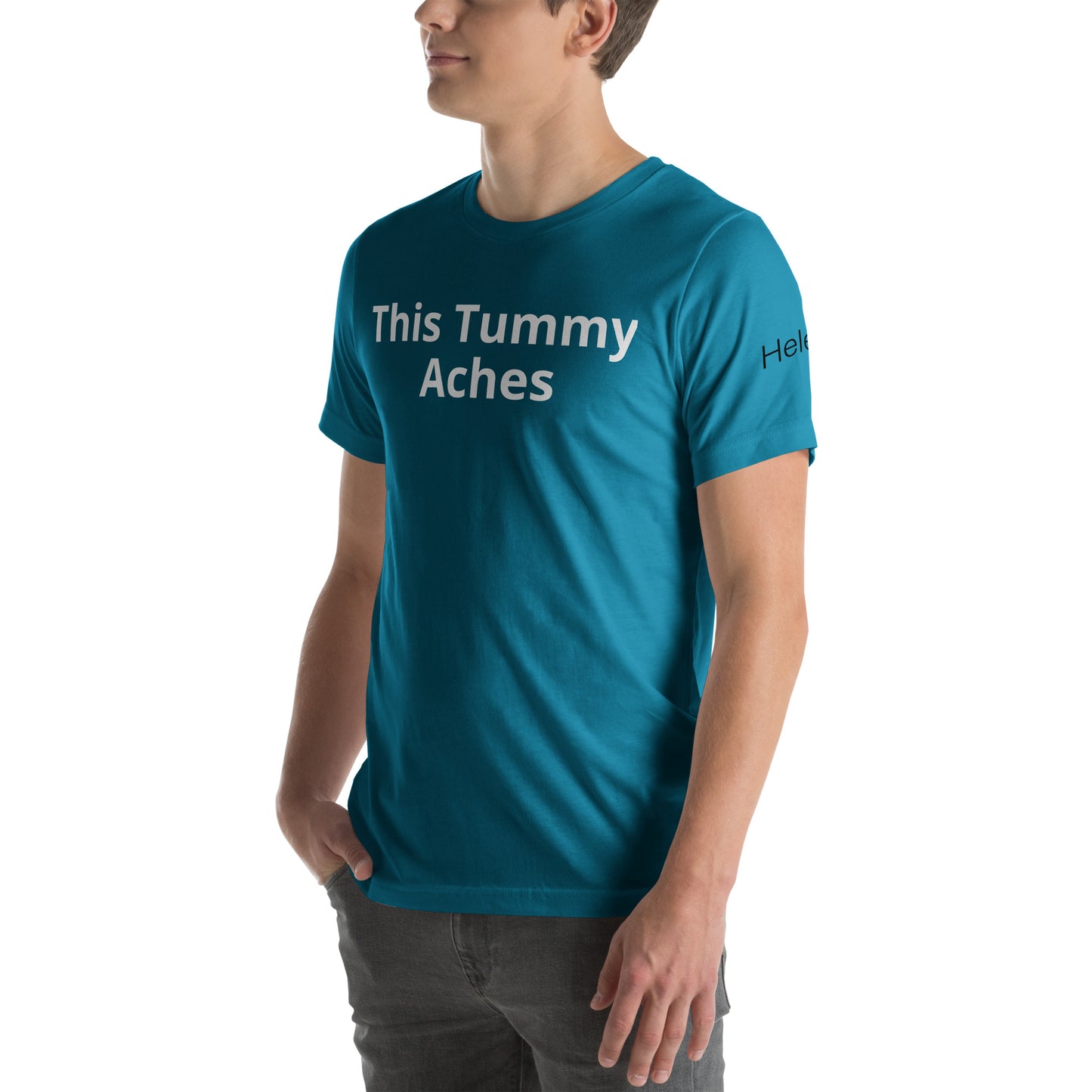 Heleus "Tummy Ache" Unisex t-shirt