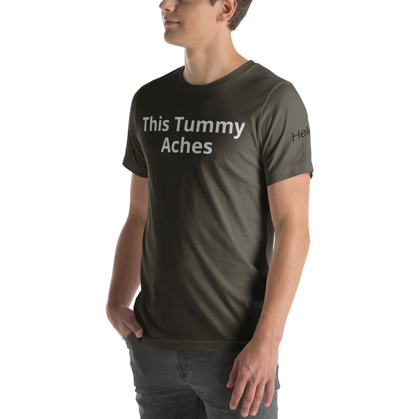 Heleus "Tummy Ache" Unisex t-shirt