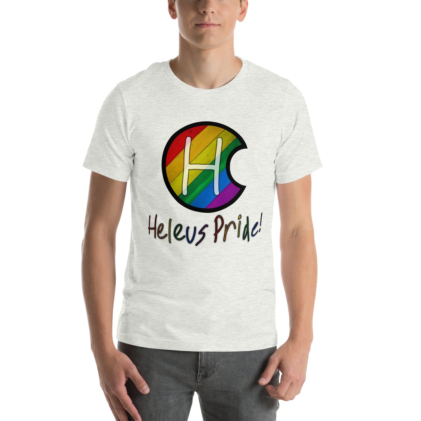 Heleus Pride Traditional Shield Unisex t-shirt