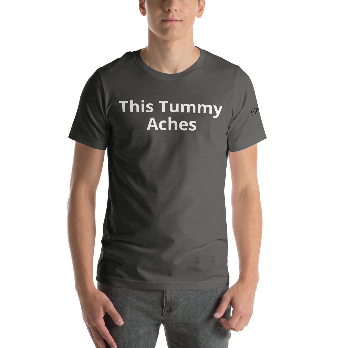 Heleus "Tummy Ache" Unisex t-shirt