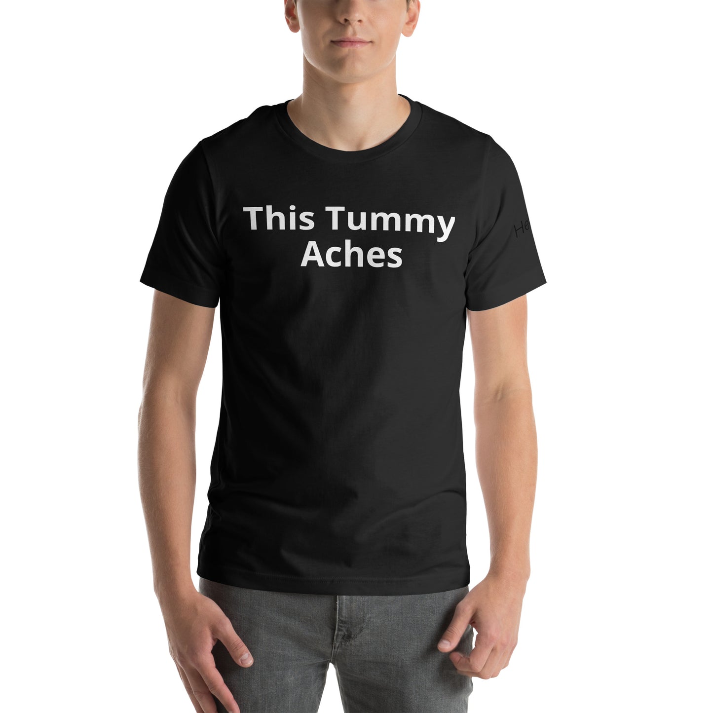 Heleus "Tummy Ache" Unisex t-shirt