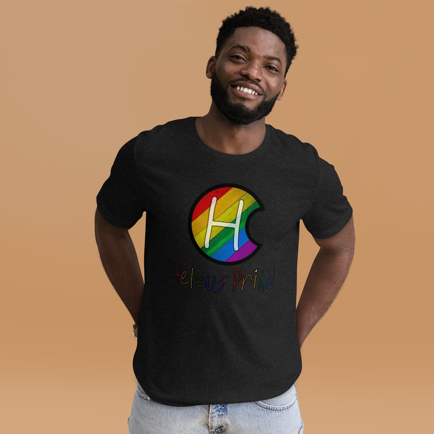 Heleus Pride Traditional Shield Unisex t-shirt