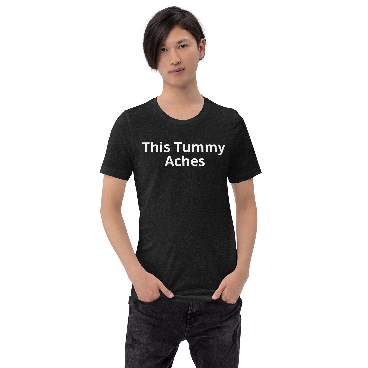 Heleus "Tummy Ache" Unisex t-shirt