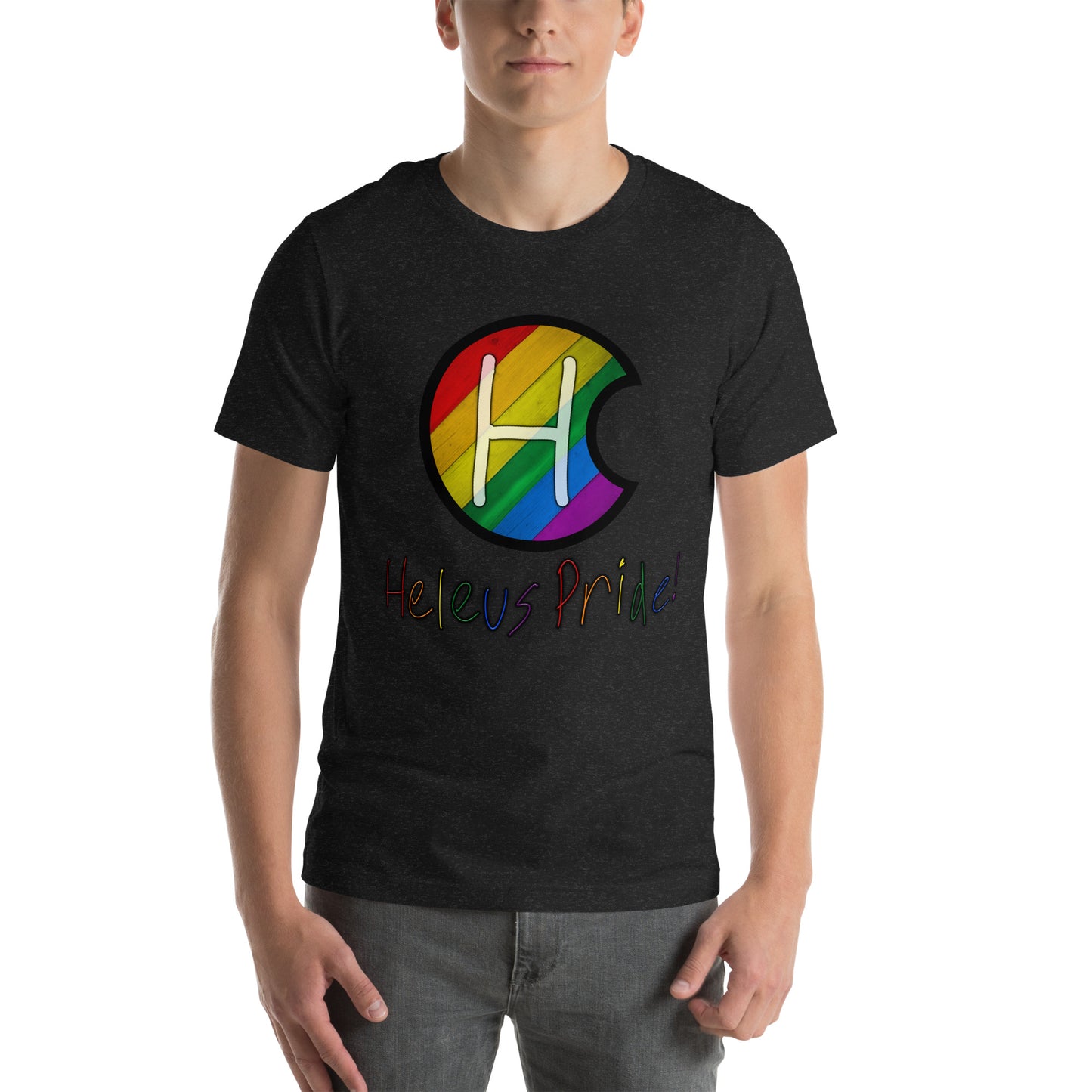 Heleus Pride Traditional Shield Unisex t-shirt