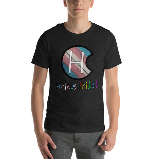 Heleus Pride Transgender Shield Unisex t-shirt