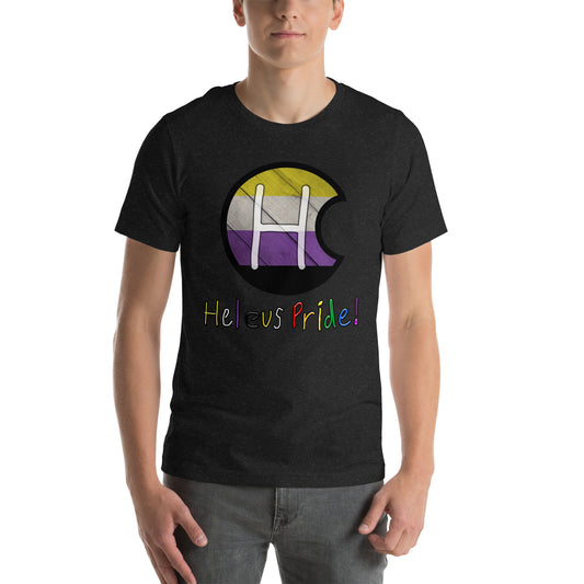 Heleus Pride Nonbinary Unisex t-shirt