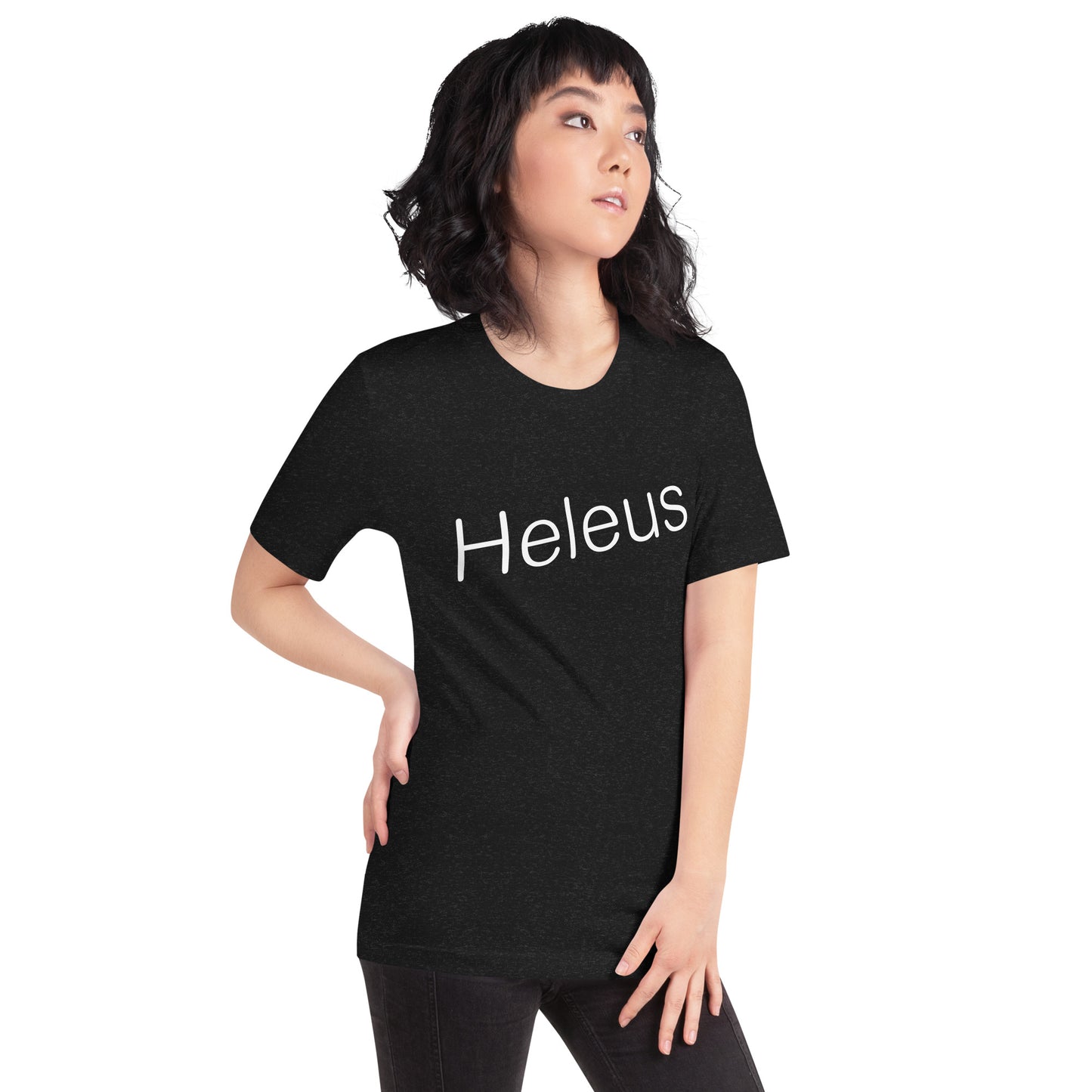 Heleus White Unisex t-shirt