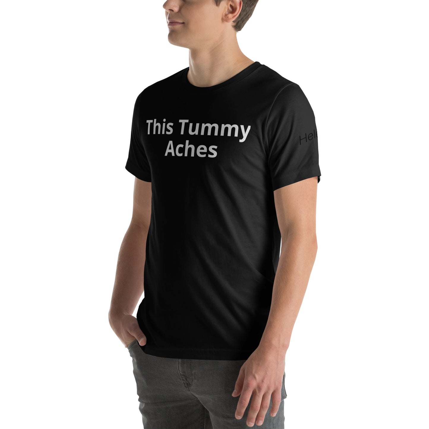 Heleus "Tummy Ache" Unisex t-shirt