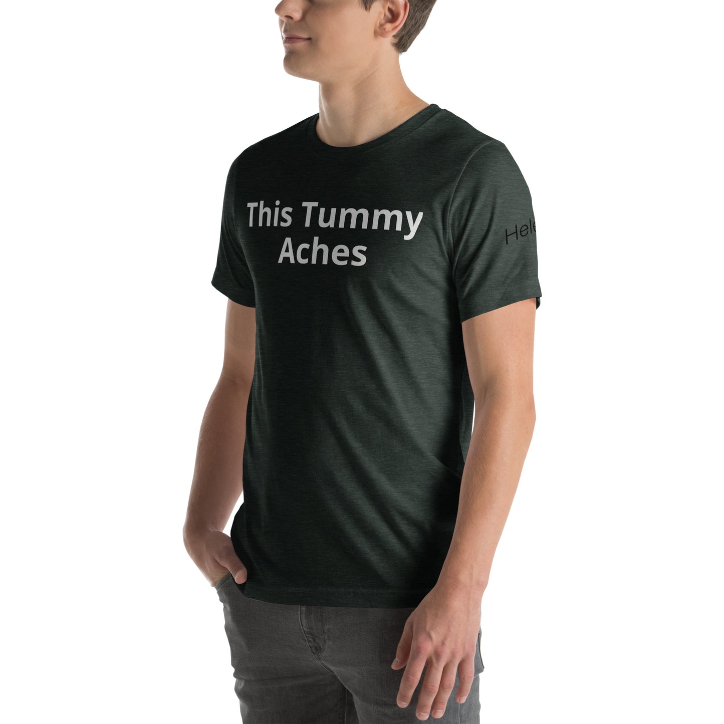 Heleus "Tummy Ache" Unisex t-shirt