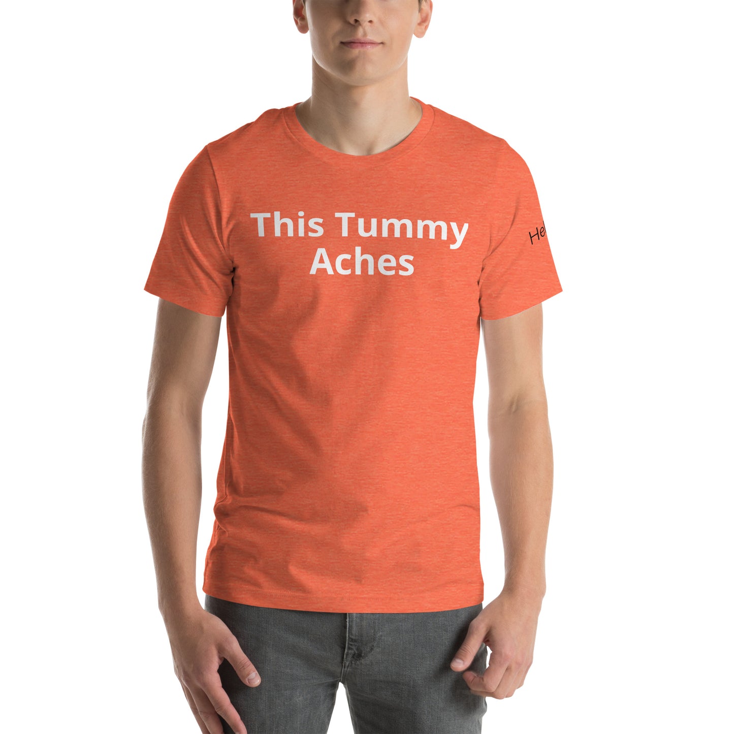 Heleus "Tummy Ache" Unisex t-shirt