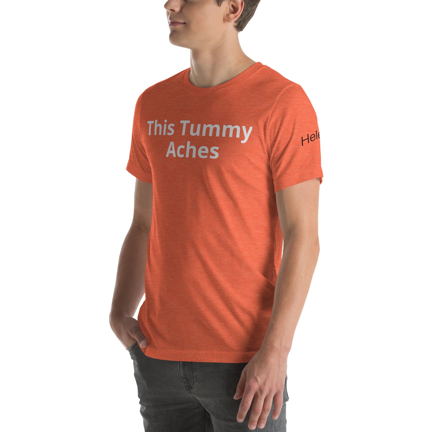 Heleus "Tummy Ache" Unisex t-shirt