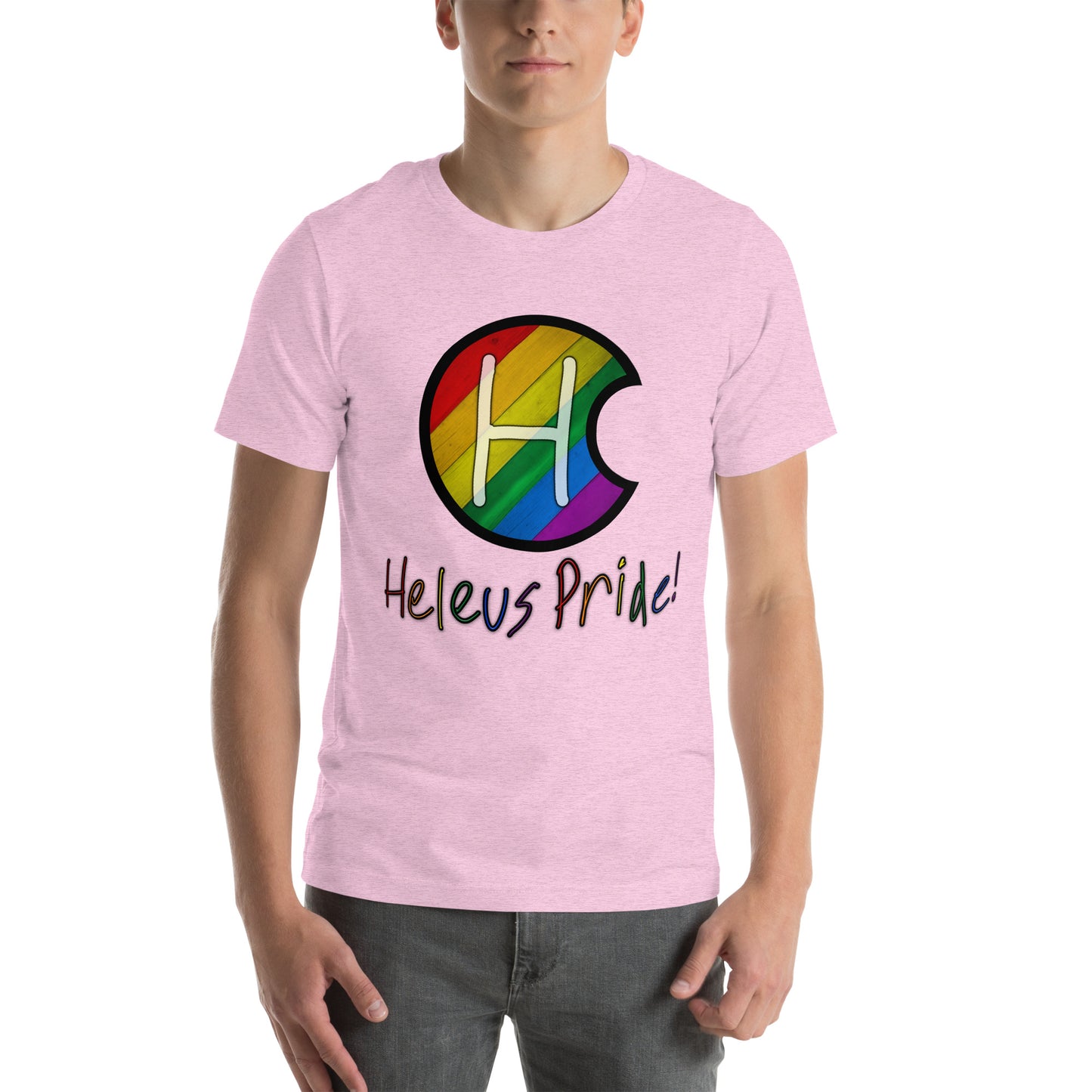 Heleus Pride Traditional Shield Unisex t-shirt