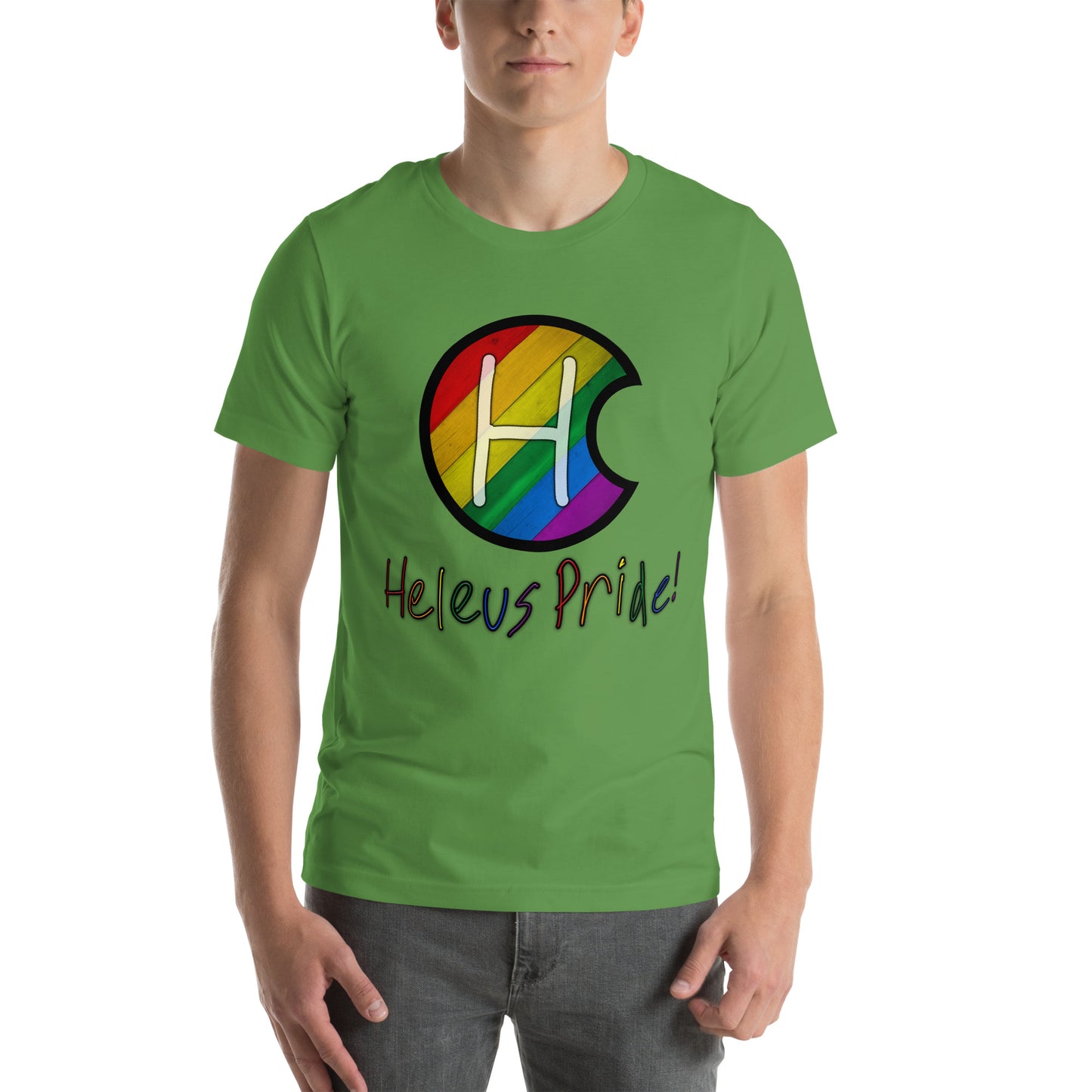 Heleus Pride Traditional Shield Unisex t-shirt