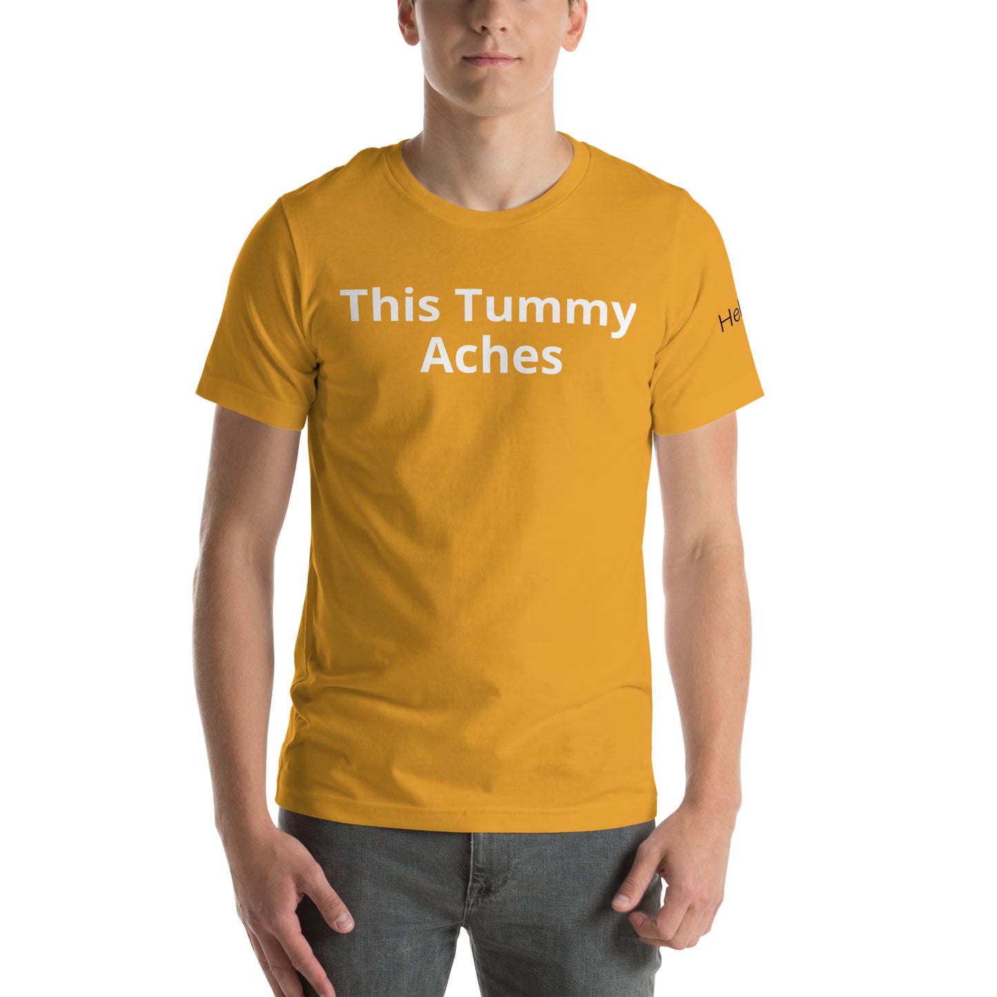 Heleus "Tummy Ache" Unisex t-shirt