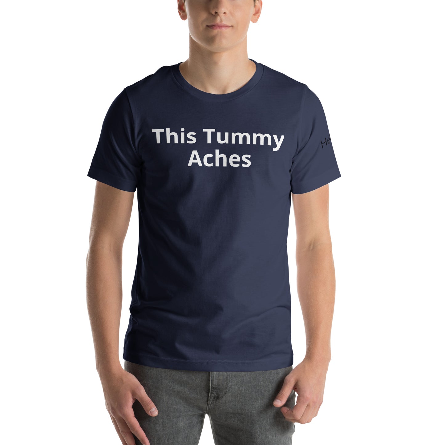 Heleus "Tummy Ache" Unisex t-shirt