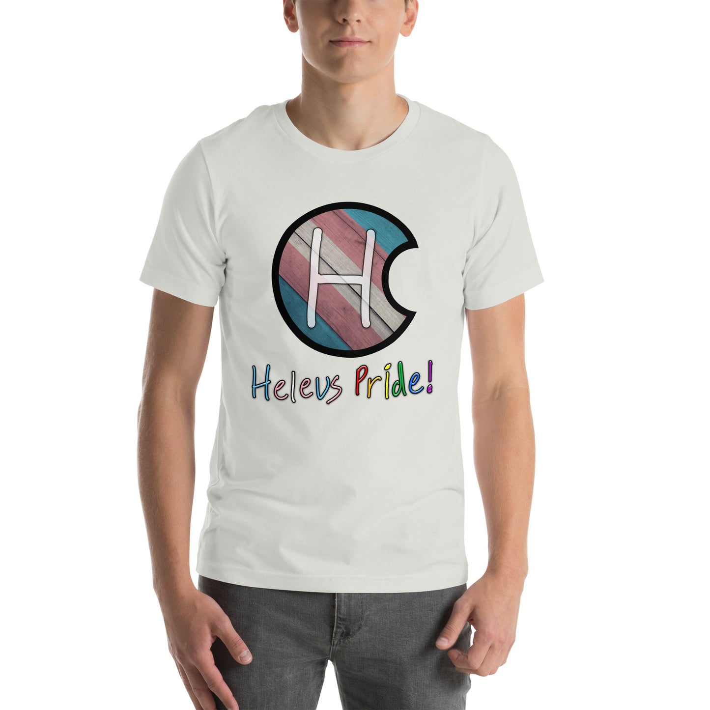 Heleus Pride Transgender Shield Unisex t-shirt