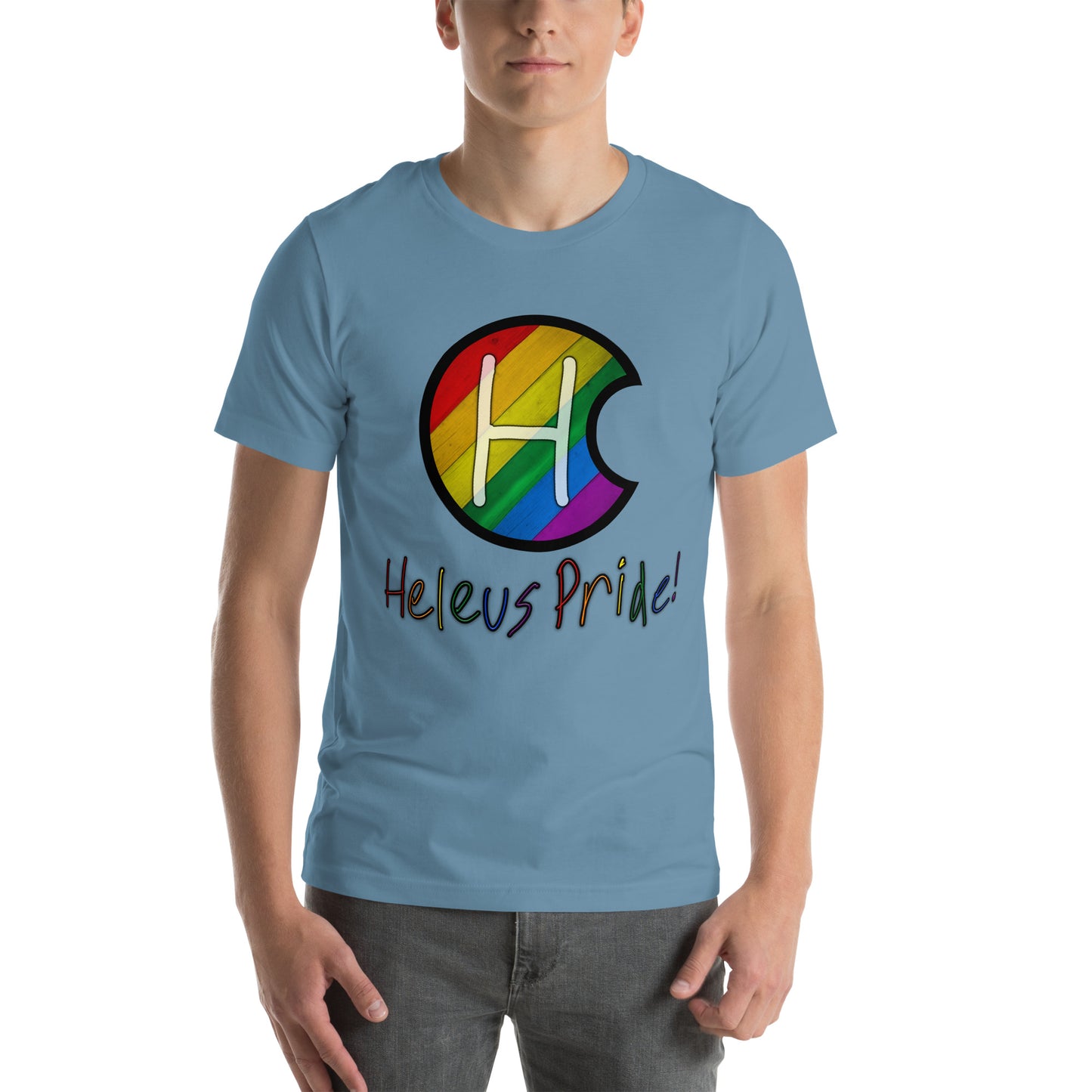 Heleus Pride Traditional Shield Unisex t-shirt