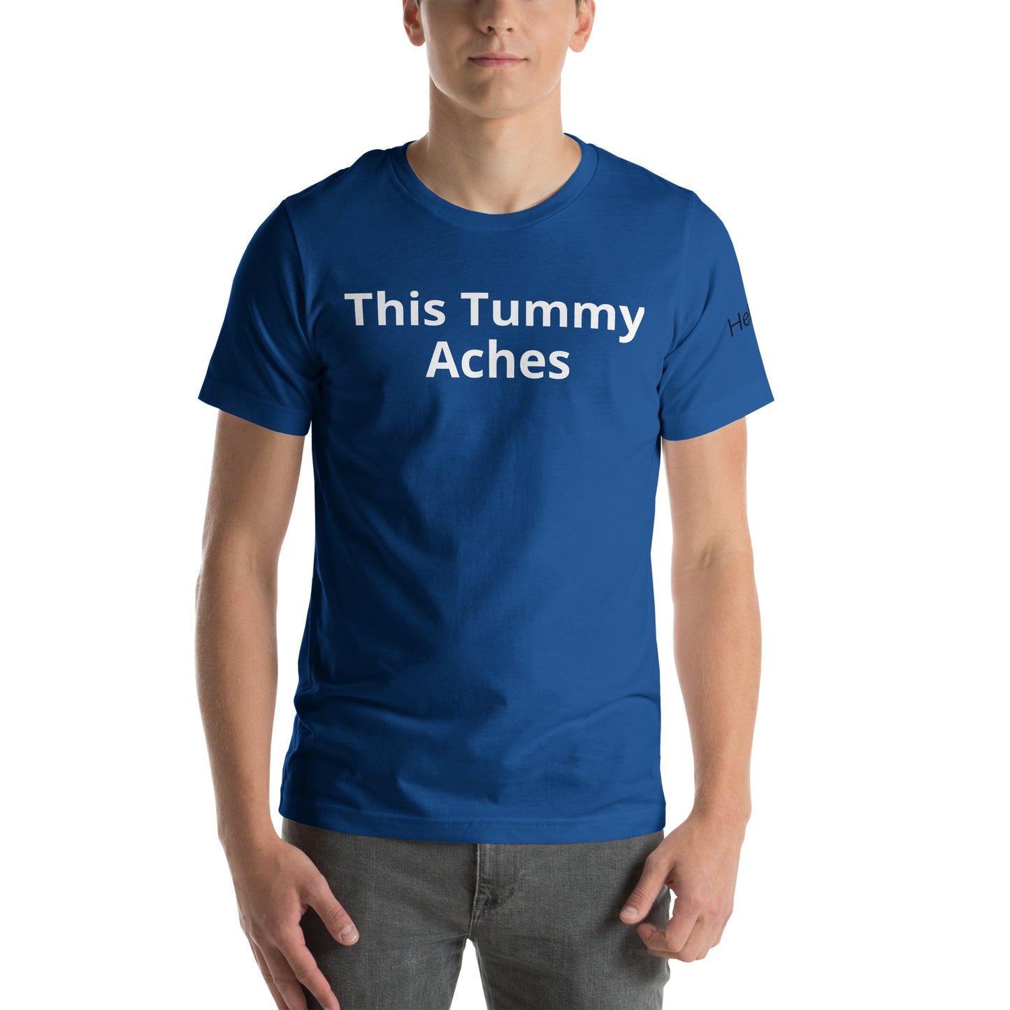 Heleus "Tummy Ache" Unisex t-shirt