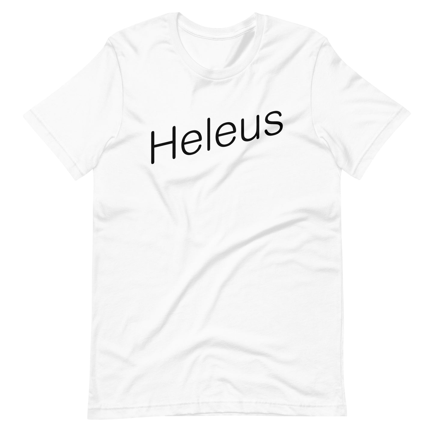 Heleus Black Unisex t-shirt